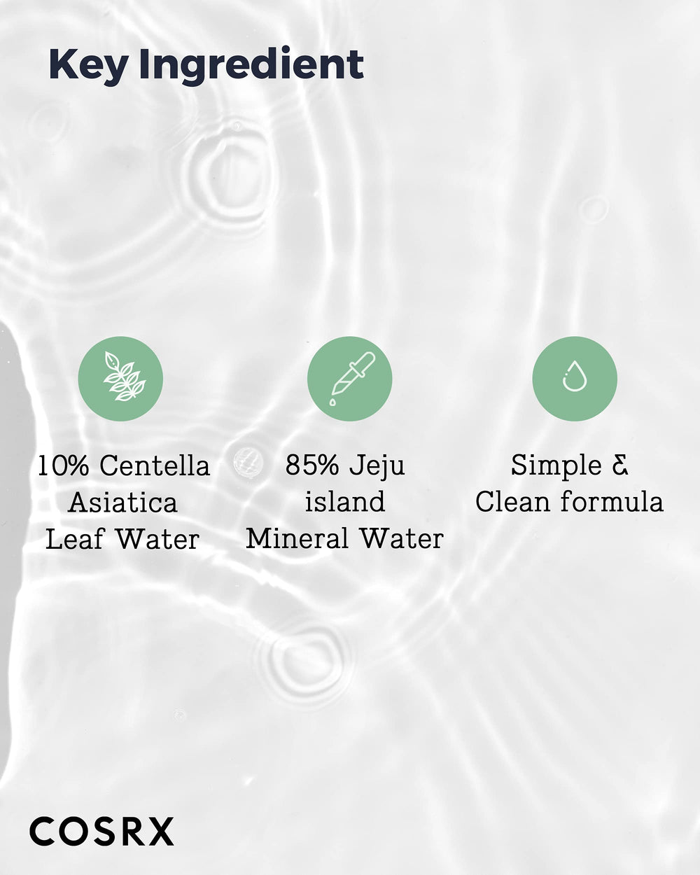 Envase de 150 ml de COSRX en formato spray, cómodo de usar