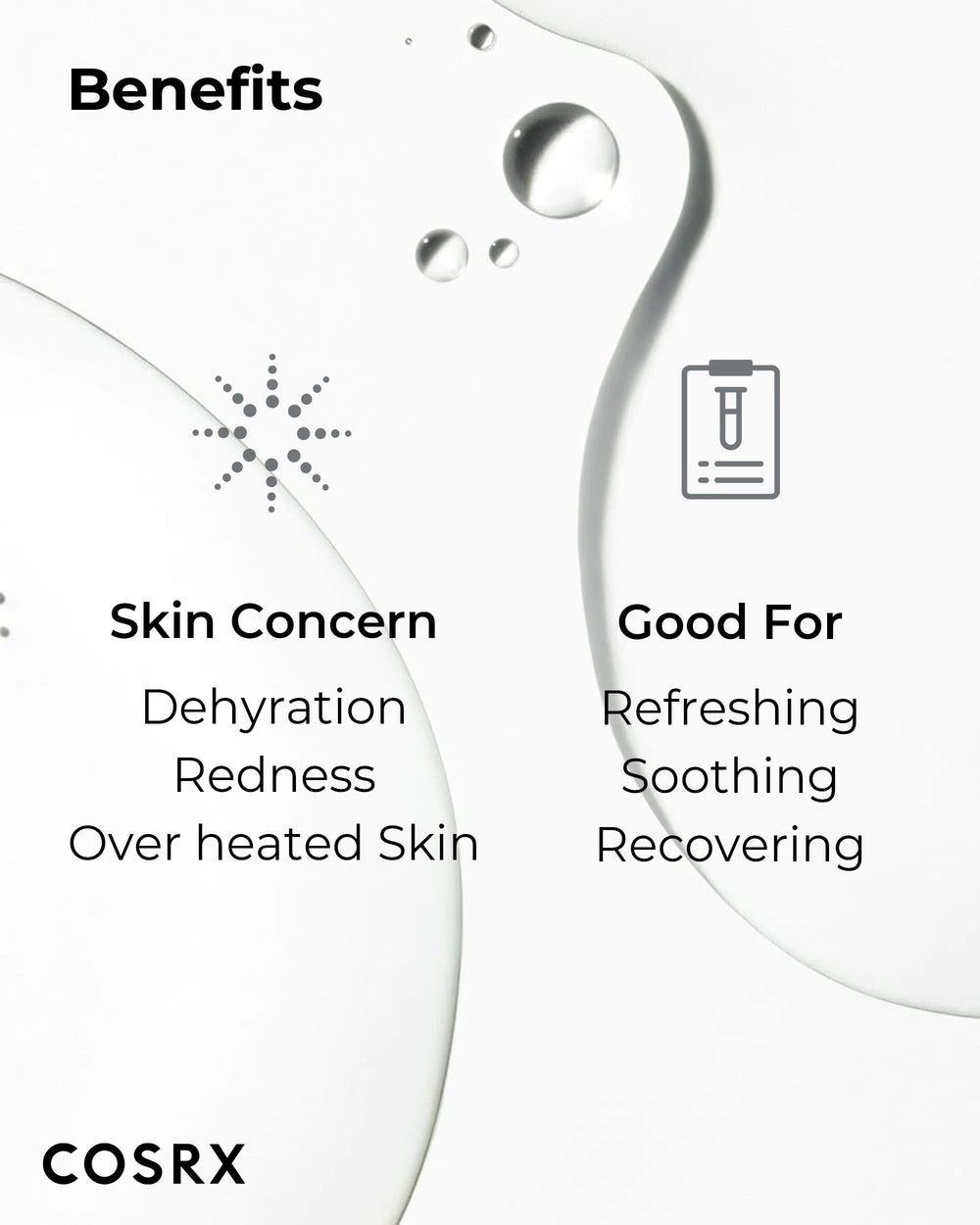 COSRX Hydrium Watery Toner, sin pruebas en animales, ética y cuidado suave.