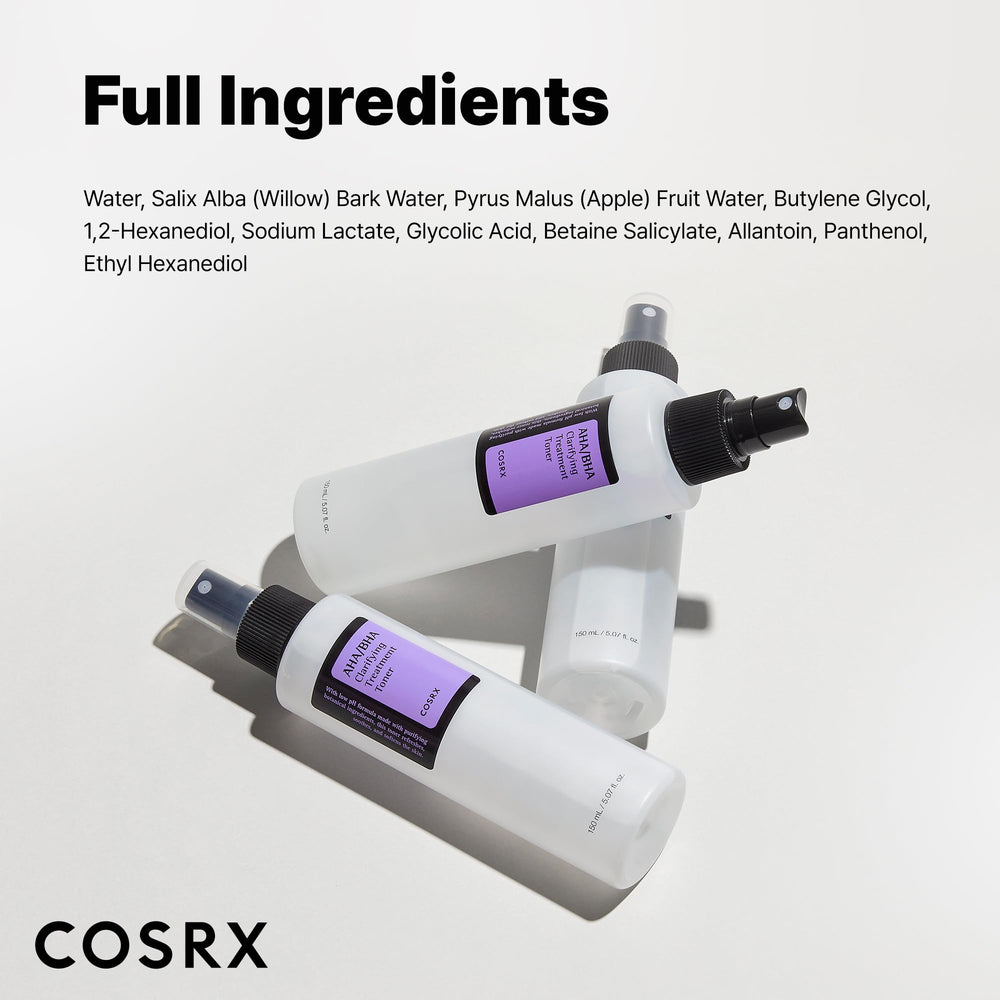 COSRX tónico AHA/BHA mejora la apariencia de poros con uso constante