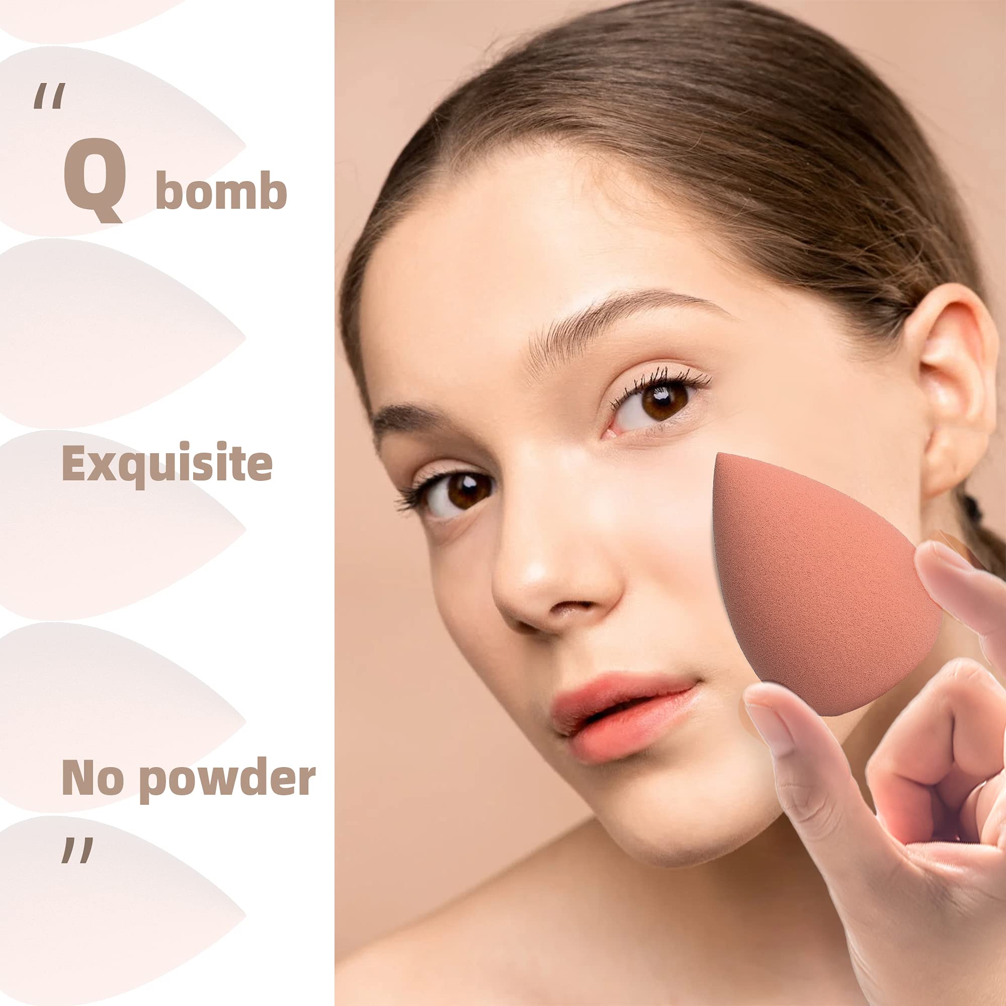 Costica rose-series sponges tips ideal for precise blemish coverage.