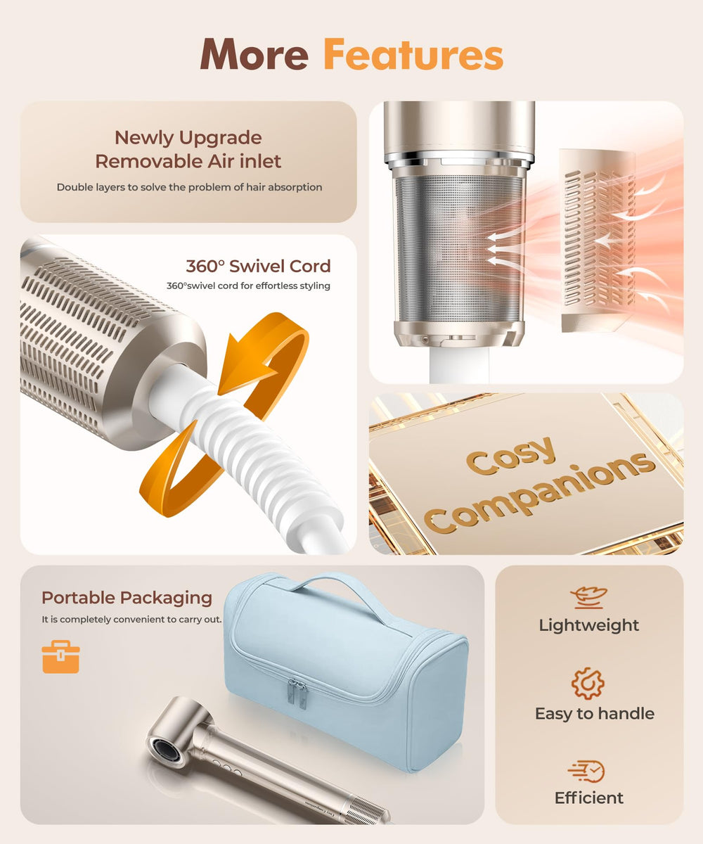 Cosy Companions compact travel design fits in small bags