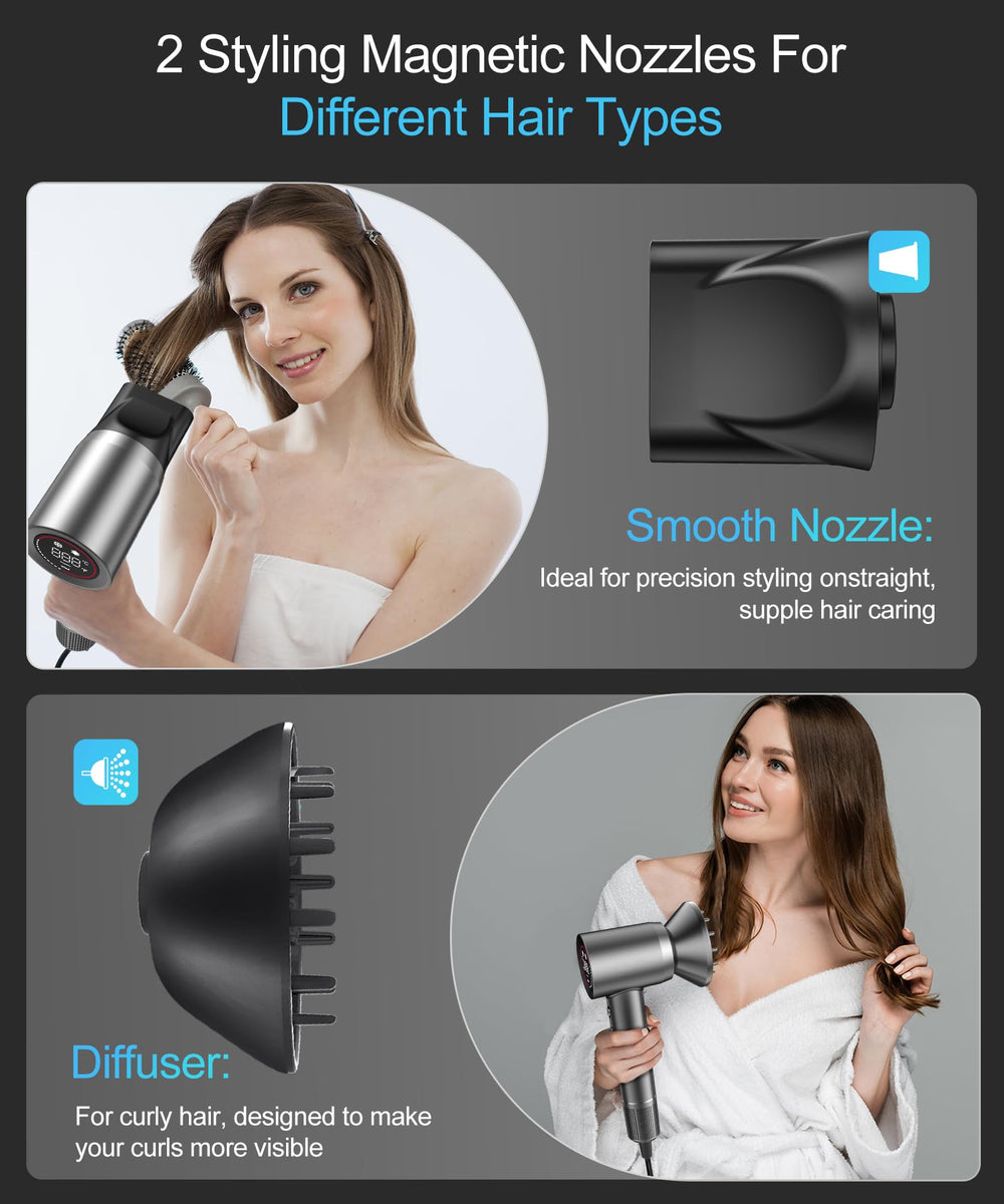 Cosy Companions travel-compact dryer fits bags for on-the-go styling.