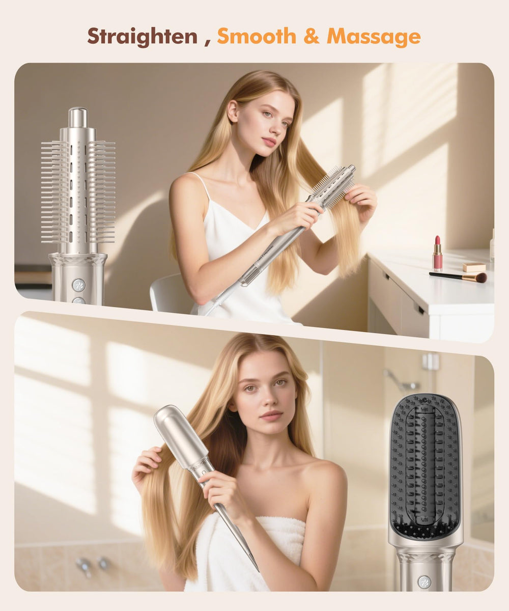 Cosy Companions interchangeable heads for drying, curling, and smoothing