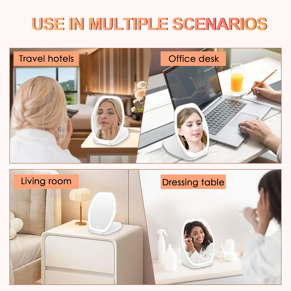 COSYGLOW gift-worthy makeup mirror suitable for daughters, friends, or partners