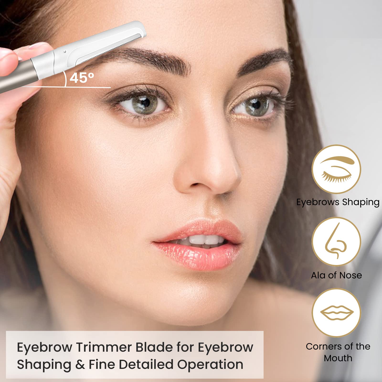 COSYLIFE Eyebrow shaping blade for precise hair removal