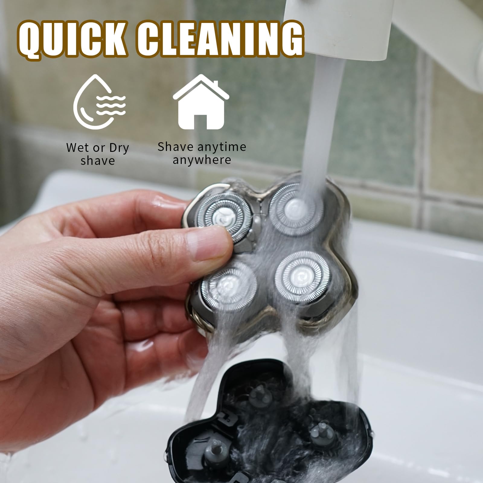 COSYONALL Easy install design lets you snap in and rinse quickly