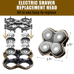 COSYONALL Shaver PRO 4 Head blade compatibility with Skull Pitbull for a secure fit