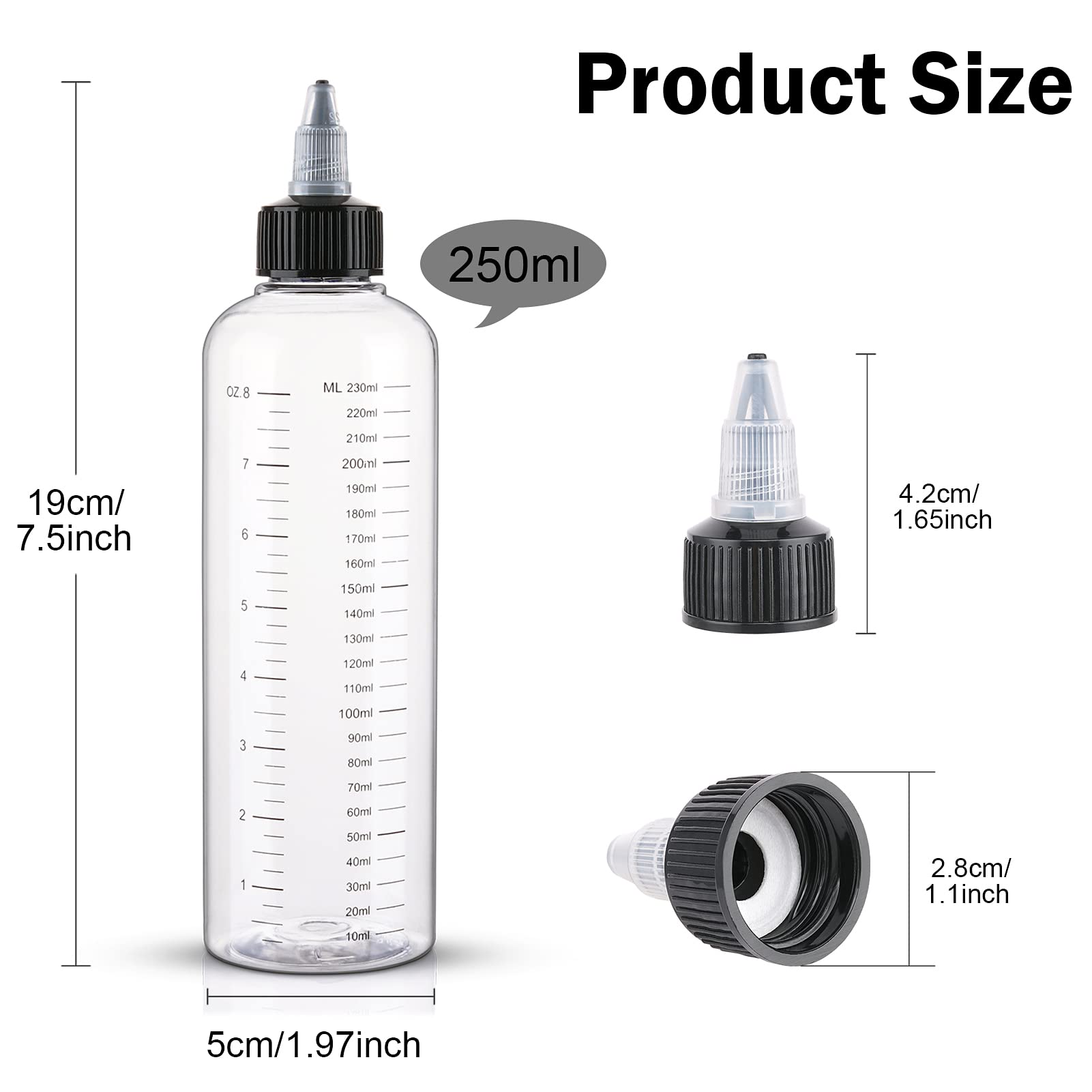 Cosywell twist-on-cap applicator bottle offers controlled dispensing with fewer drips.
