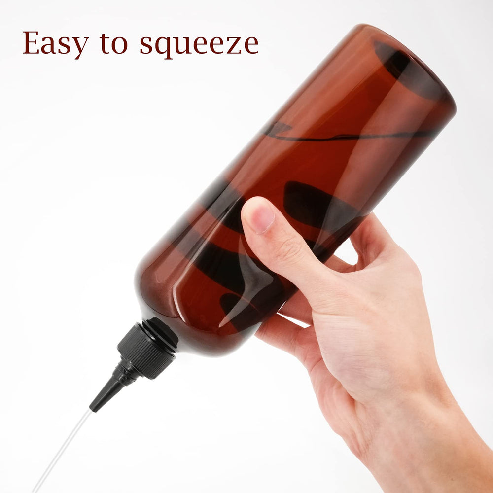 Cosywell black dispensing tip controls liquid flow for targeted application.