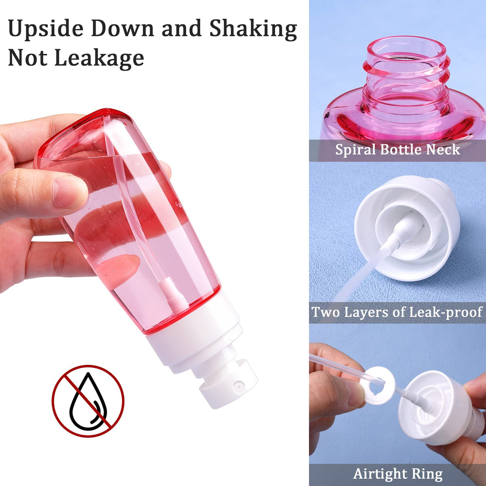 Cosywell clear PETG bottle shows contents while staying reusable.