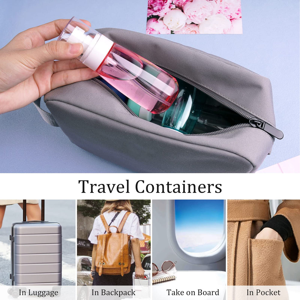 Cosywell compact 3.4oz bottle fits pockets or purses.