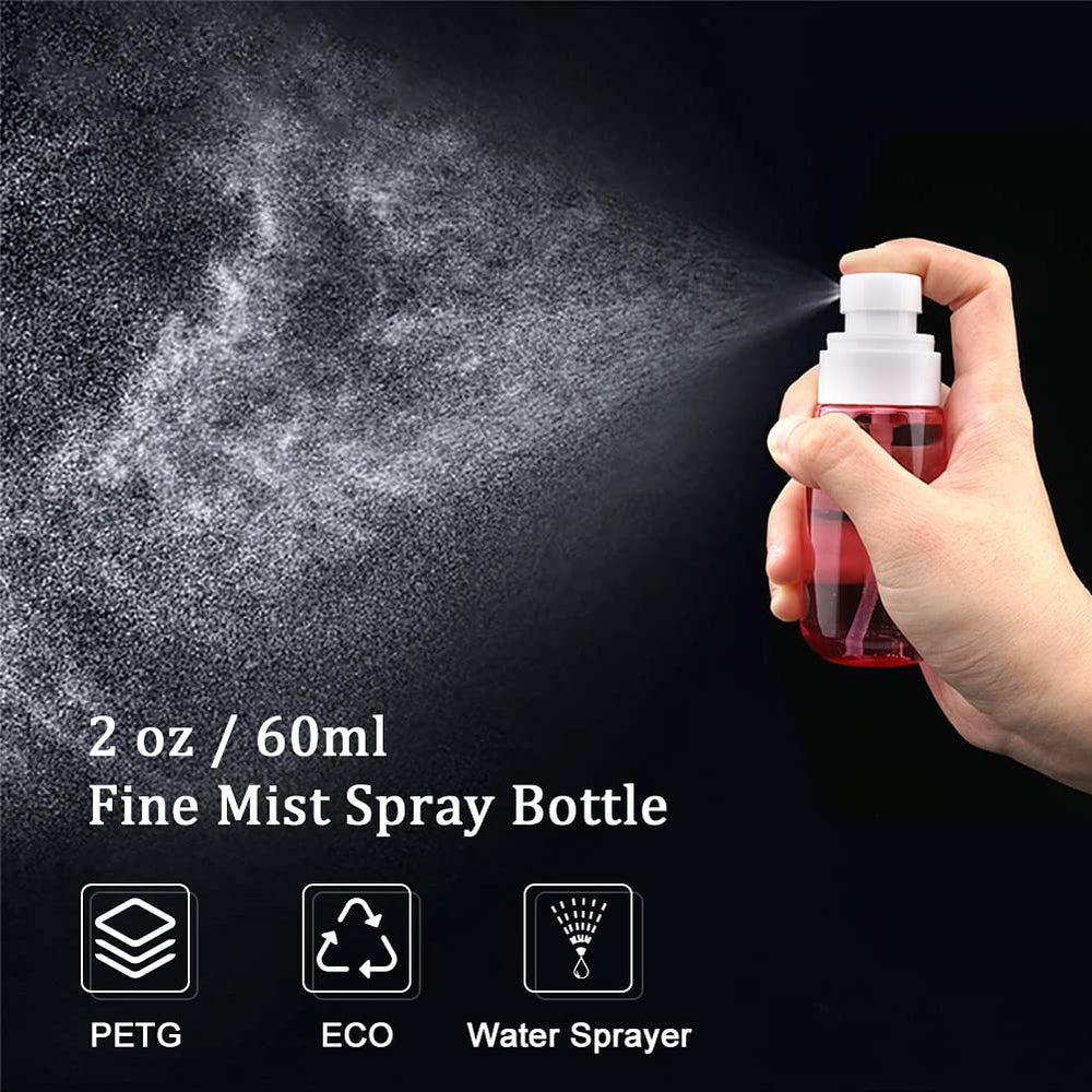 Cosywell fine mist sprayer delivers even coverage for hair and skin