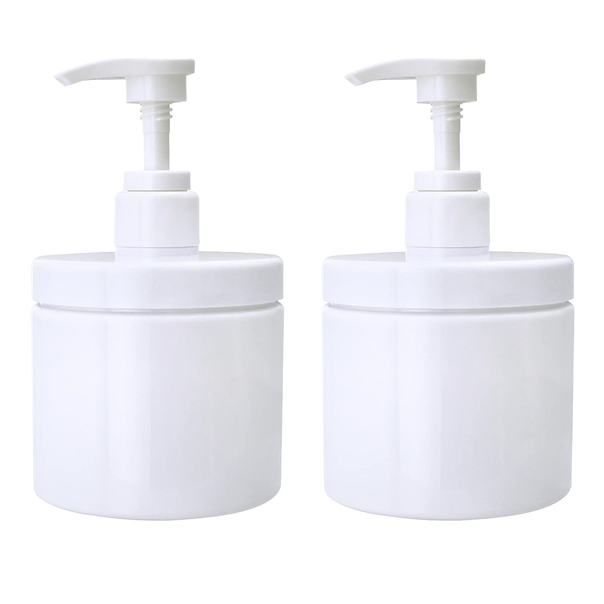 Cosywell pump bottle, white 500ml, ideal for controlled lotion dispensing.