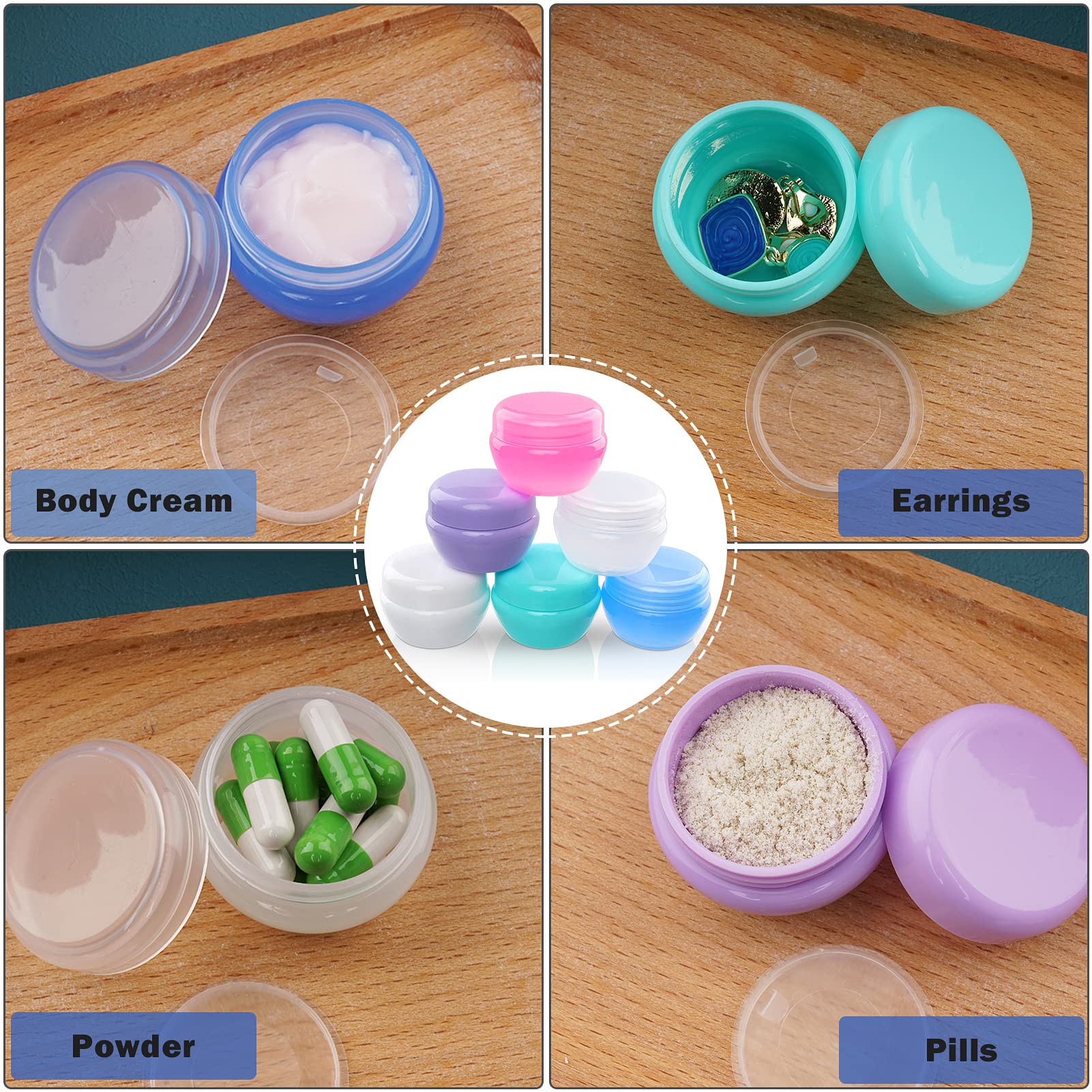 Cosywell-wide mouth jars enabling easy filling and cleaning