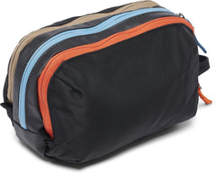 Cotopaxi Nido Accessory Bag black shows organized compartments for easy finding