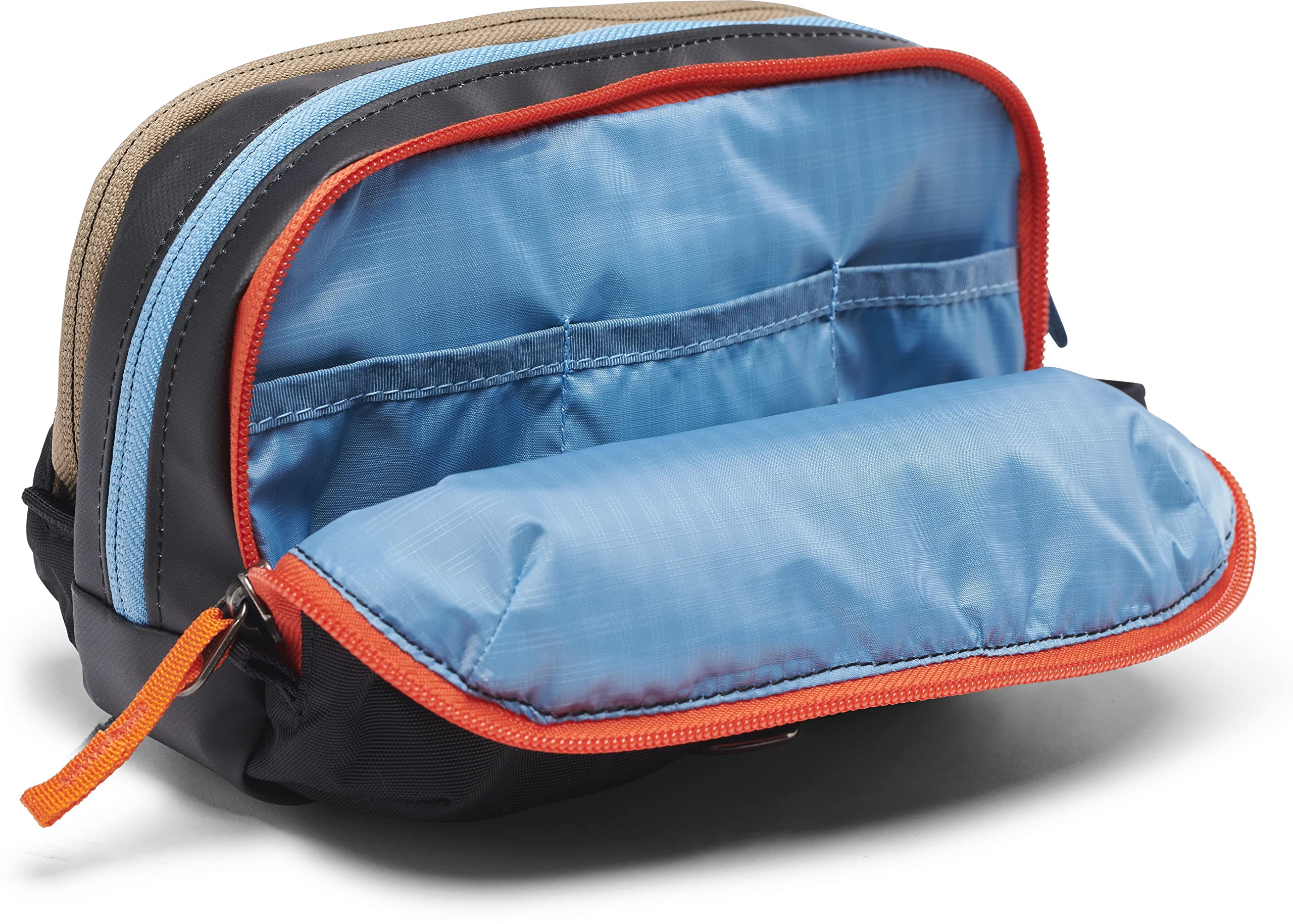 Side carry handle on black Nido enhances grab and go convenience