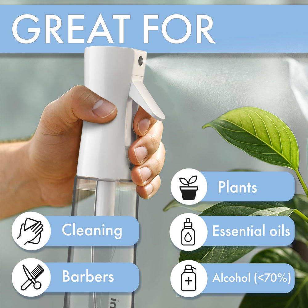 Cotouni 300 mL bottle supports ironing, misting, and cleaning with steady flow.