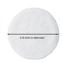 Cottonessence round storage box keeps pads organized and portable.