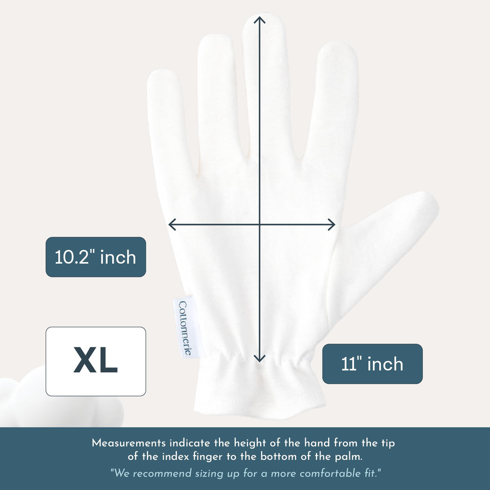 Guantes Cottonnerie reutilizables y sostenibles, regalo práctico para cuidado de manos.