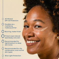 CoTZ bottle cap close-up highlights reef-friendly mineral sunscreen.