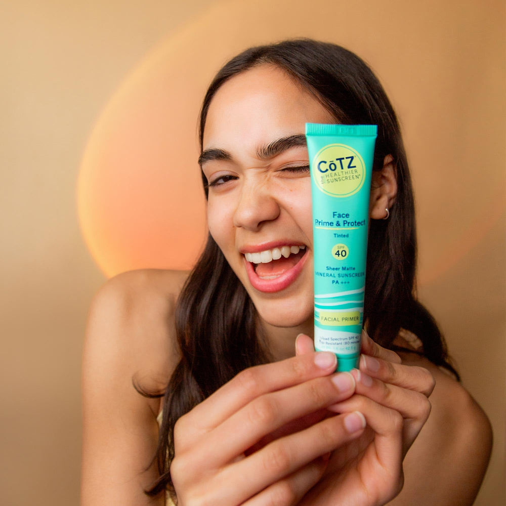 CoTZ packaging box demonstrates fragrance-free, clean ingredients.