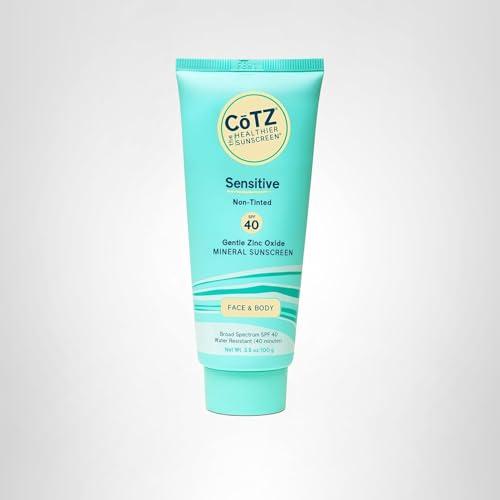 CoTZ Sensitive daily-routine-shot shows easy application for healthy skin care.