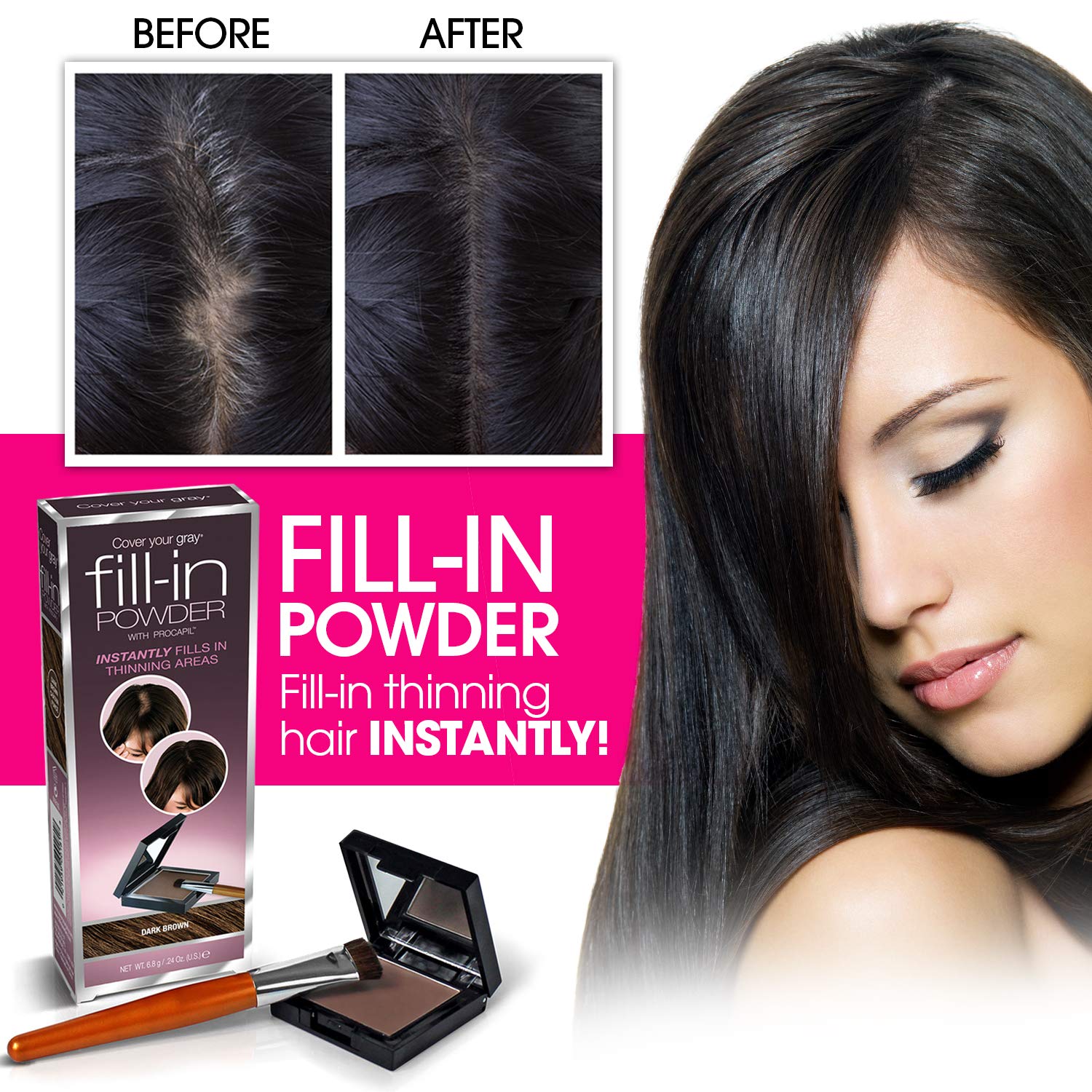 Dries without clumping and lasts all day under normal wear.