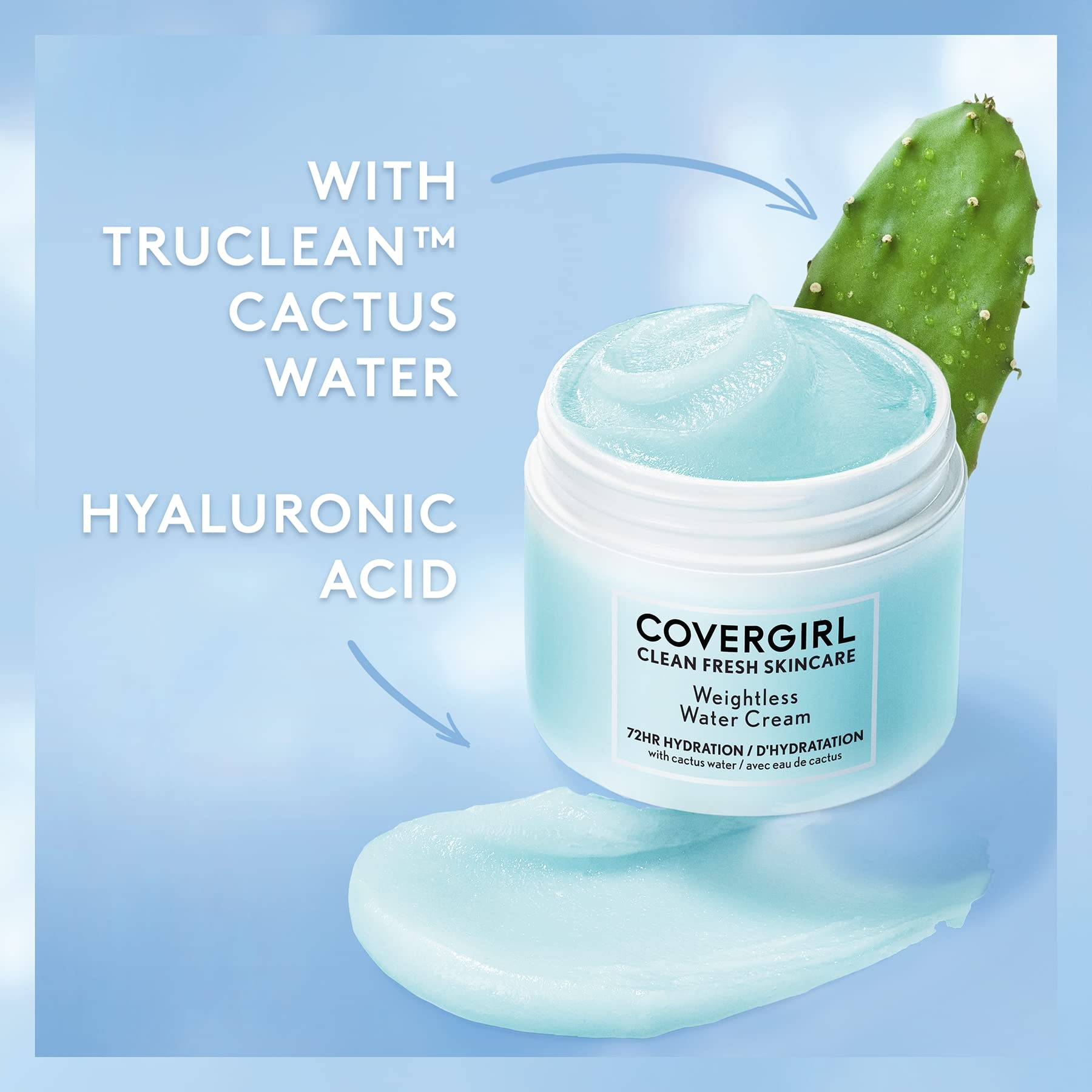 COVERGIRL ácido hialuronico brinda hidratación duradera