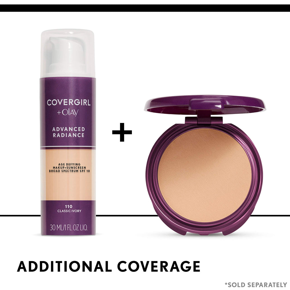 CoverGirl Advanced Radiance Foundation packaging may vary between boxes.
