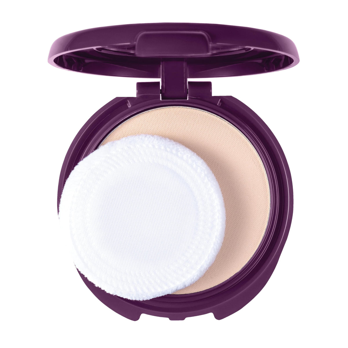 CoverGirl Advanced Radiance pressed powder compact for on-the-go coverage.