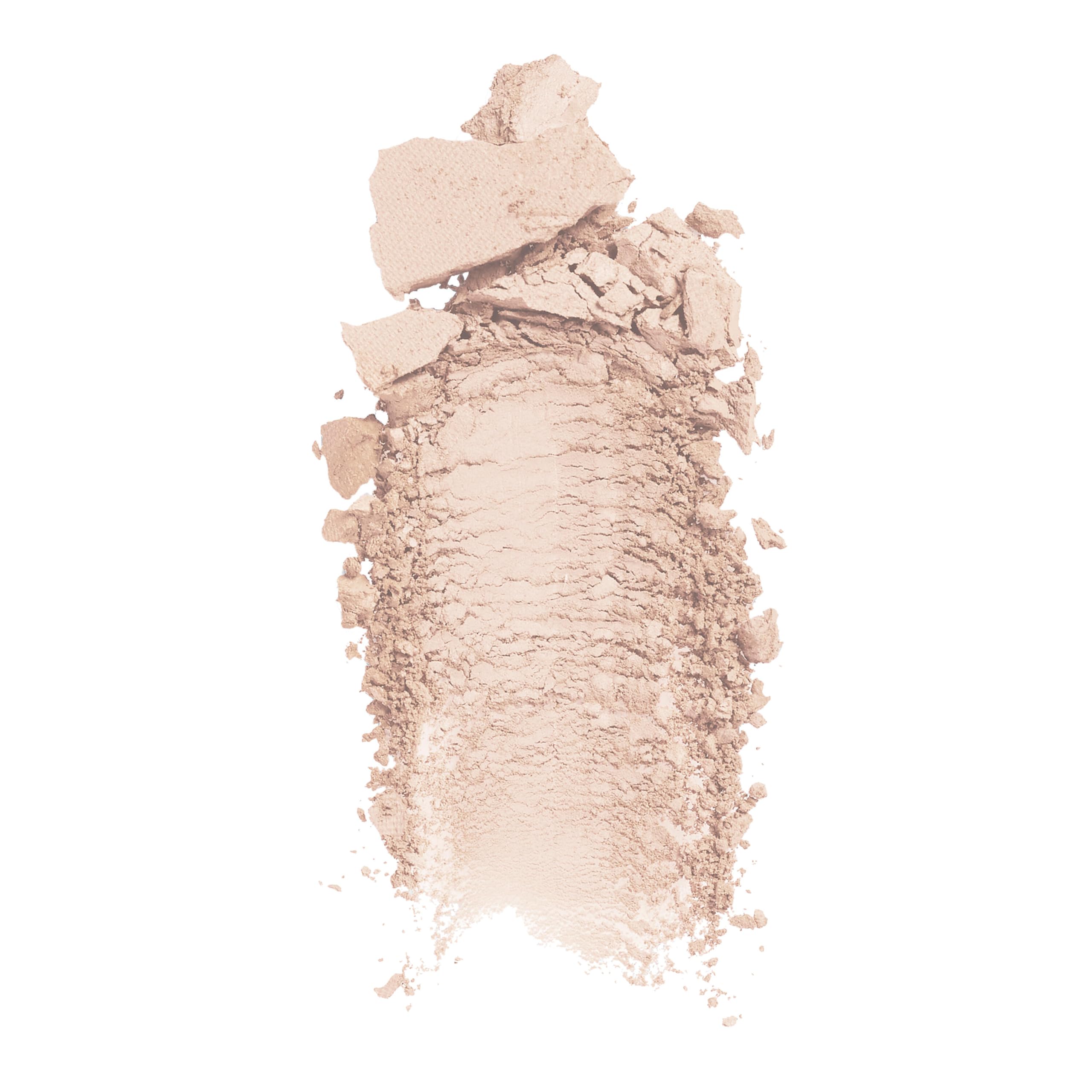 Face application showing even tone and gentle finish.