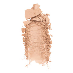 CoverGirl Advanced Radiance powder swatch reveals smooth, even-toned skin