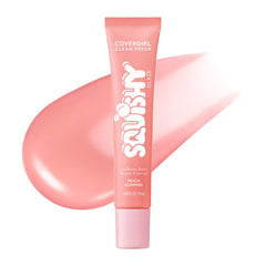 Bálsamo labial COVERGIRL con aplicador curvo para un deslizamiento cómodo.