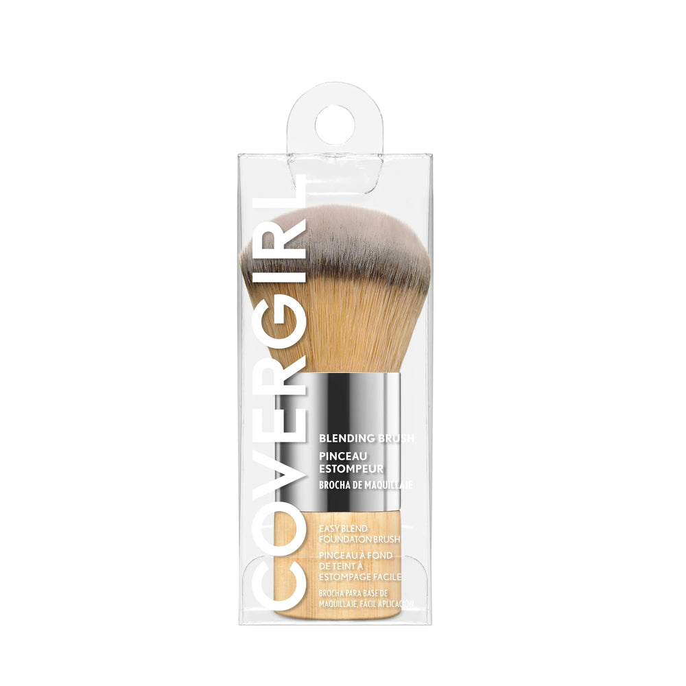 CoverGirl Blending Foundation Brush head close-up for even blending and seamless application.