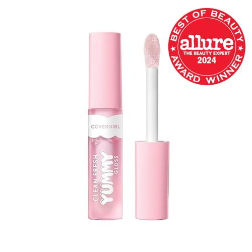 COVERGIRL brillo labial con aplicador de punta para precisión.