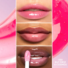 COVERGIRL hidrata al instante y deja labios nutridos y suaves.