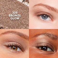 CoverGirl Clean Eye Color 12 Tonos Neutros Brillantes: paleta versátil para looks diarios.