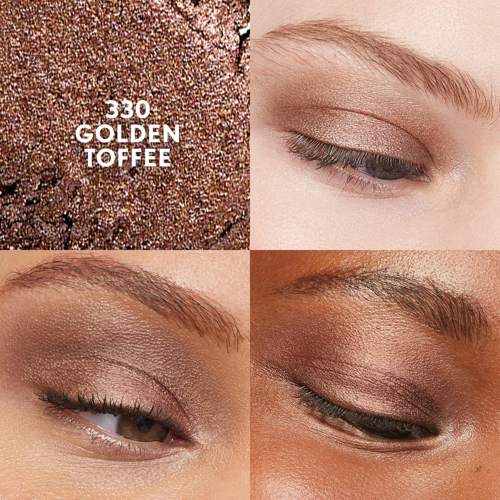 CoverGirl Clean Eye Color Golden Toffee, tono con brillo neutro para mirada sofisticada.