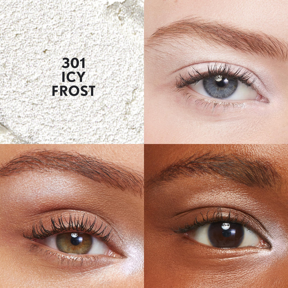 CoverGirl Clean Eye Color Icy Frost, tono brillante para brillo sutil.