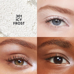 CoverGirl Clean Eye Color Icy Frost, tono brillante para brillo sutil.
