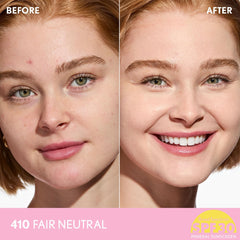 COVERGIRL Blurring Skin Tint difumina poros para una piel más lisa.