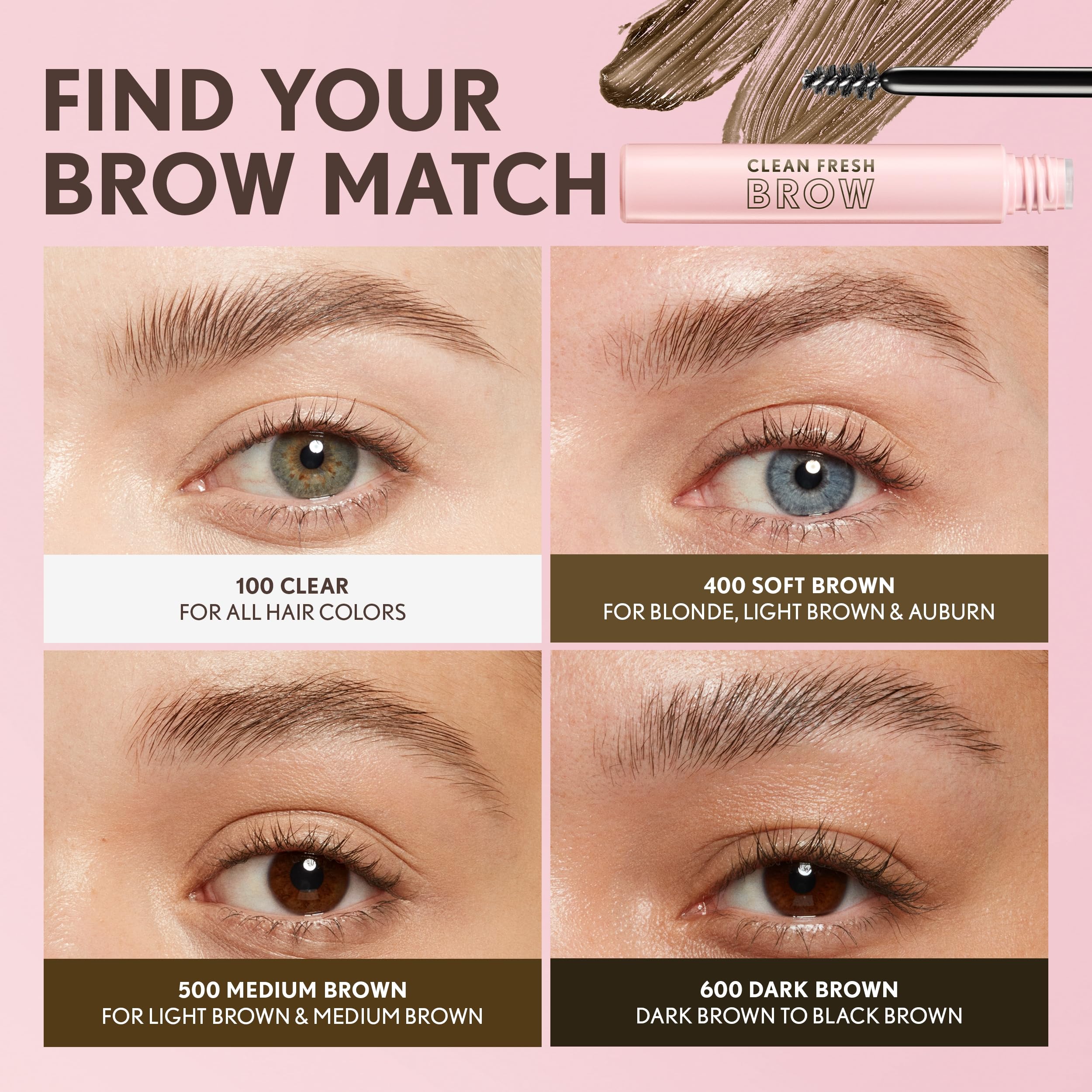 Cejas naturales con CoverGirl Clean Fresh Brow para forma definida