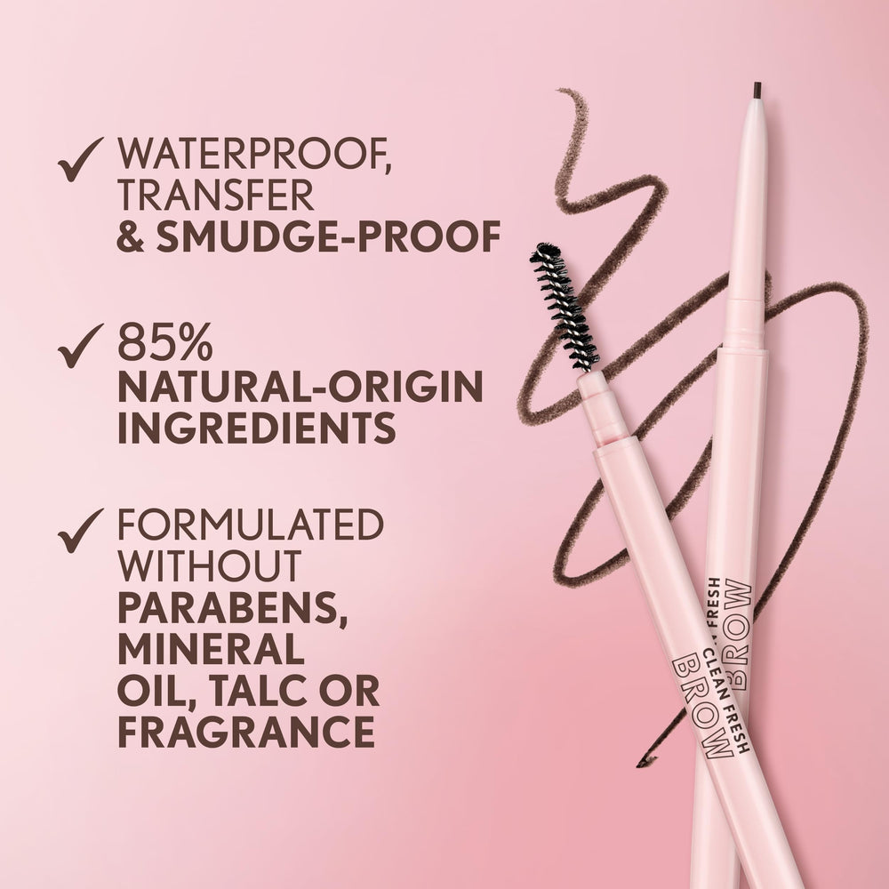 CoverGirl Clean Fresh Brow Nano envase pequeño, ideal para bolso