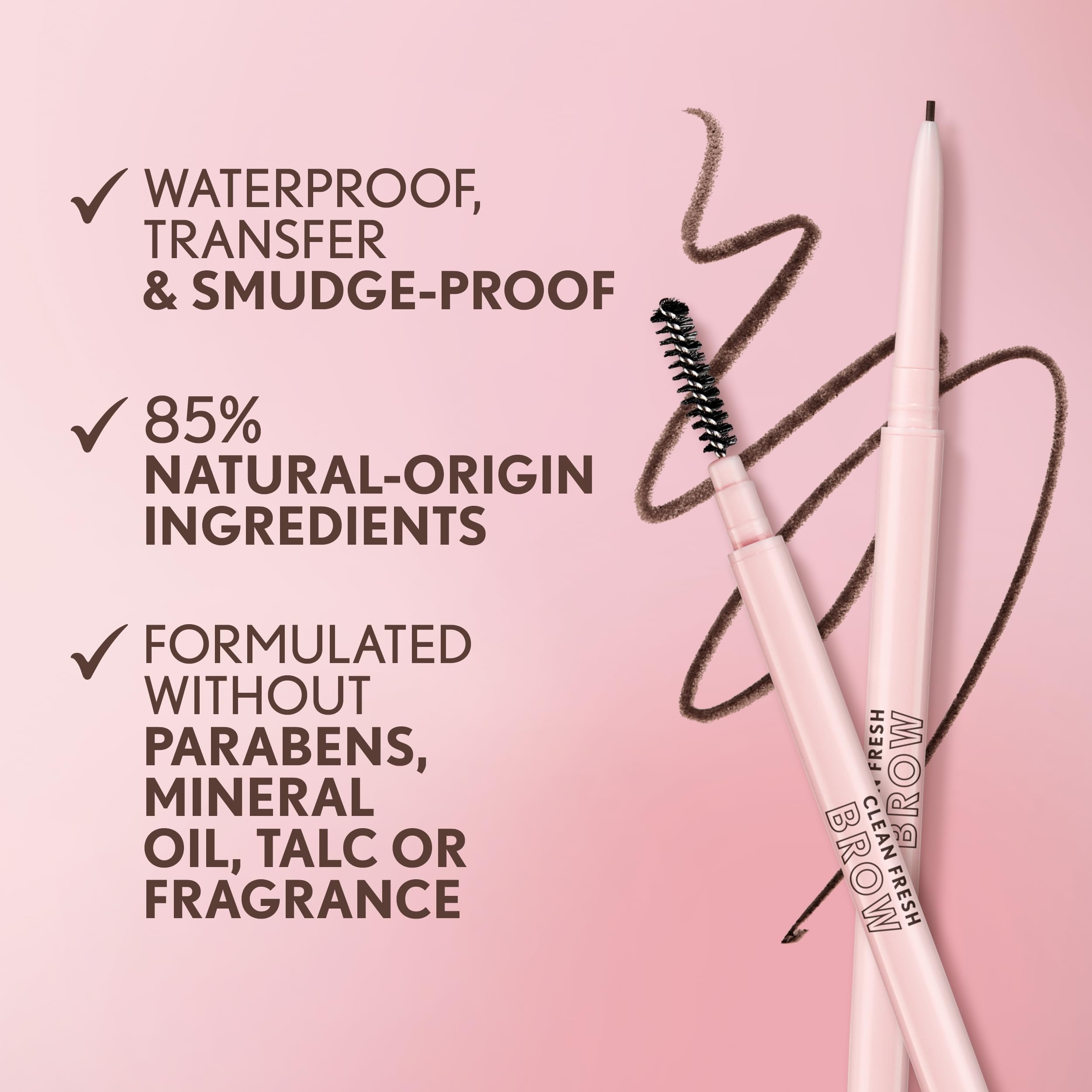 Covergirl Clean Fresh Brow Nano precisión que mantiene el look durante el día
