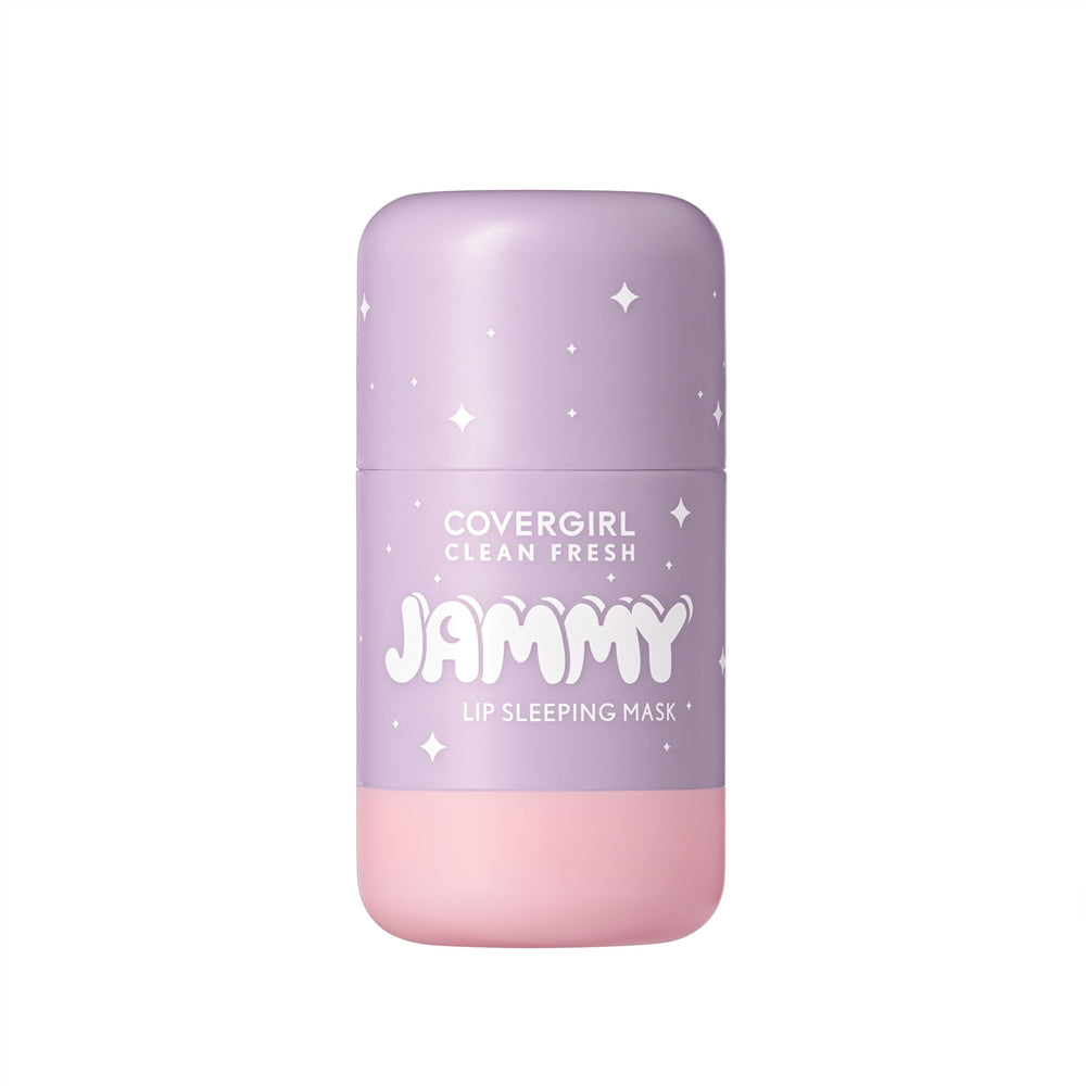 COVERGIRL Clean Fresh Jammy Lip Sleeping Mask, aplicador sin contacto para una aplicación limpia.