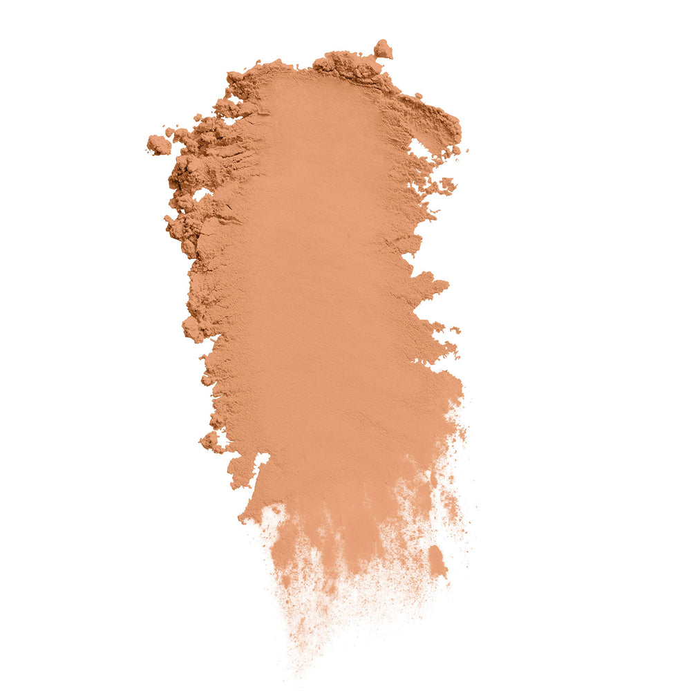 CoverGirl Clean Fresh pressed powder puff close-up with vegan foam puff for easy application.