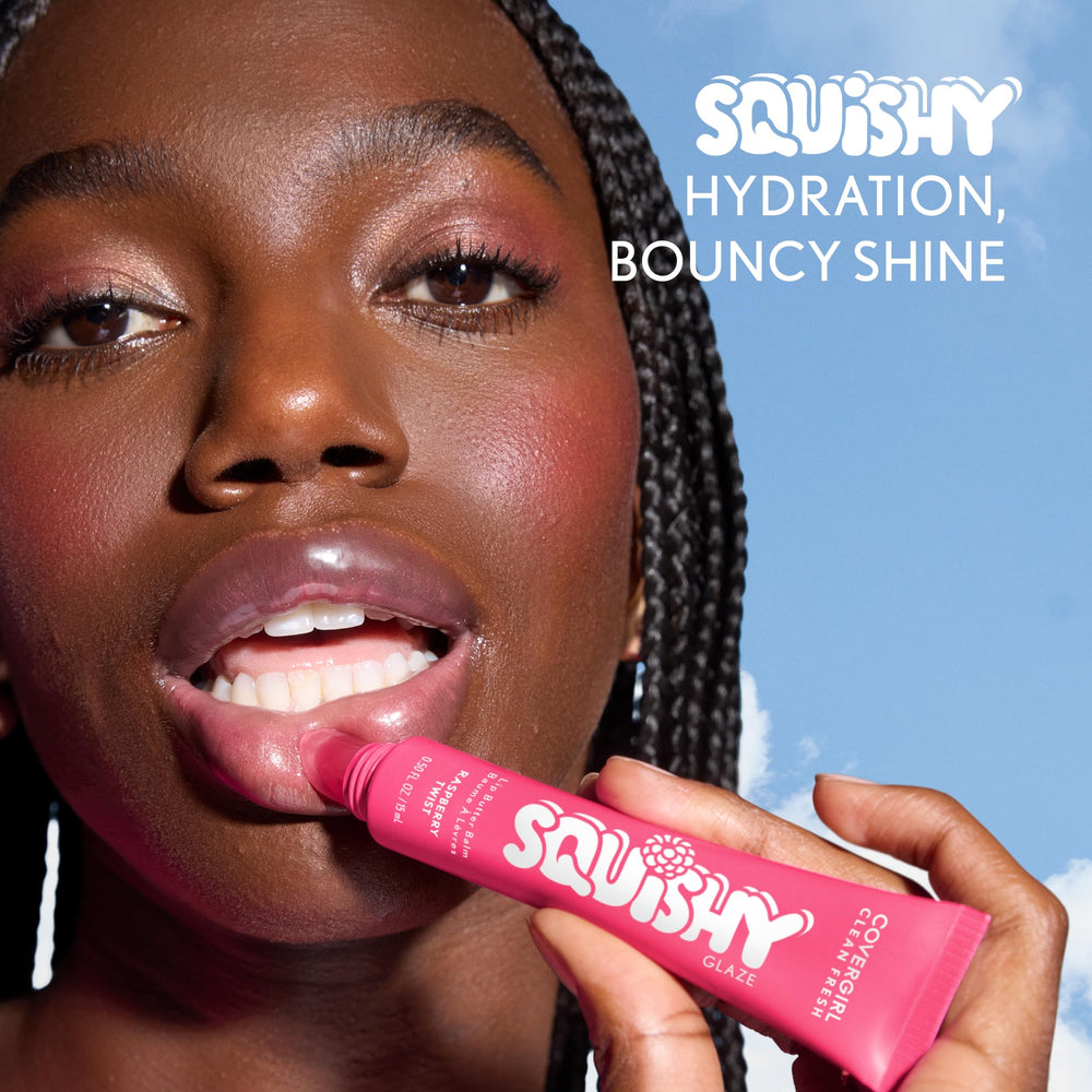 COVERGIRL Lip Butter Balm con ácido hialurónico para labios hidratados.