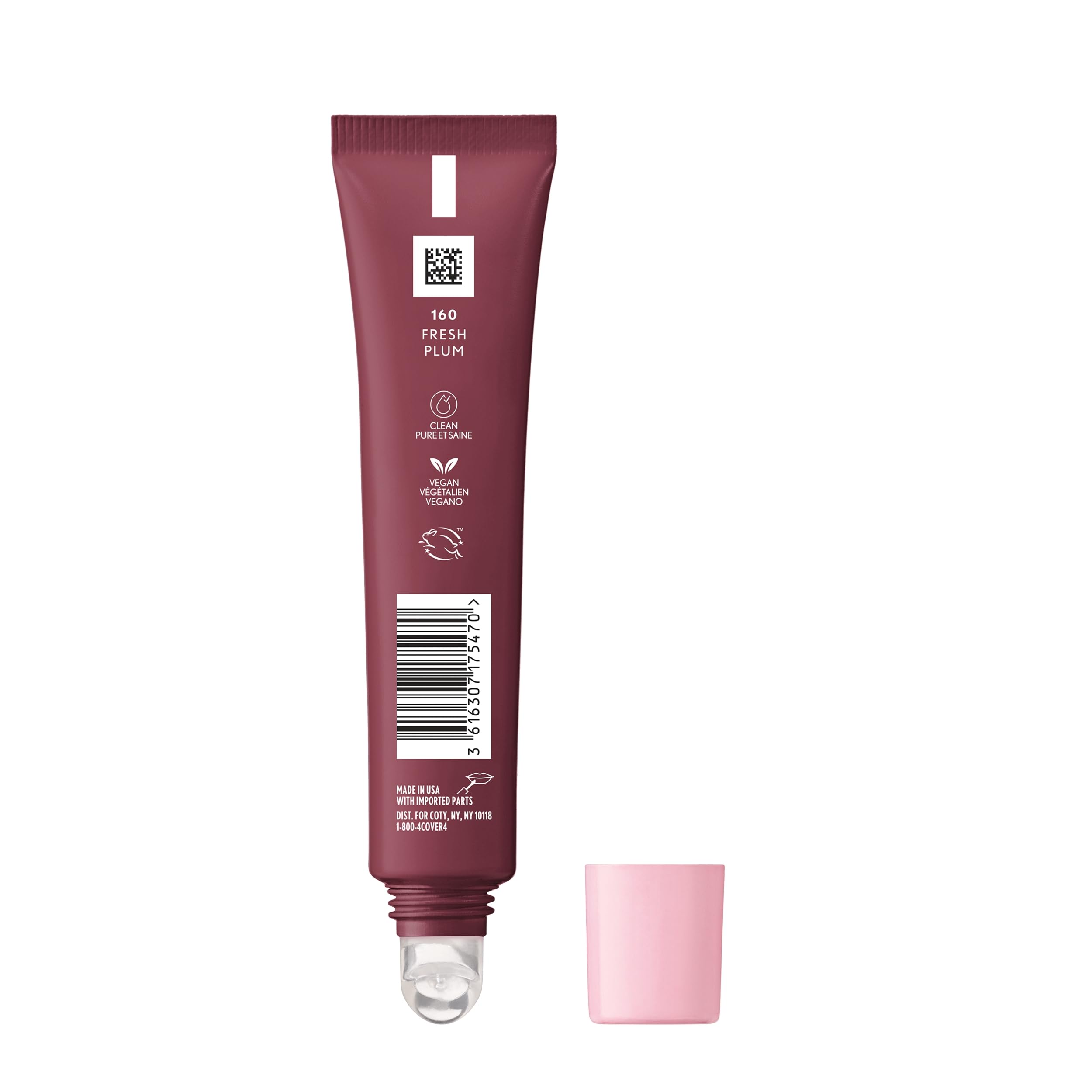 Envase cómodo de COVERGIRL para aplicación precisa