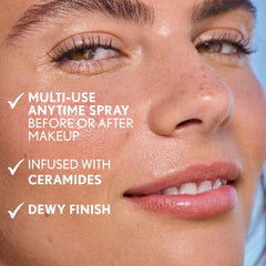 COVERGIRL Clean Fresh, textura de leche ligera que se absorbe rápido.