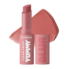 COVERGIRL Clean Fresh Yummy Blur labial mate con textura sedosa que difumina líneas